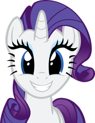 Size: 1900x2459 | Tagged: safe, artist:kuren247, rarity, pony, unicorn, simple background, smiling, solo, transparent background, vector