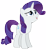 Size: 7000x7600 | Tagged: safe, artist:tardifice, edit, rarity, pony, unicorn, the cutie map, absurd resolution, looking up, open mouth, photoshop, simple background, solo, transparent background, vector, vector edit