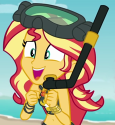 Size: 660x718 | Tagged: safe, artist:artofmagicpoland, edit, edited screencap, screencap, sunset shimmer, better together, equestria girls, unsolved selfie mysteries, belly button, cropped, cute, shimmerbetes, solo, stupid sexy sunset shimmer