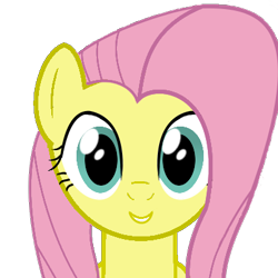 Size: 400x400 | Tagged: safe, artist:rayne-mercury, fluttershy, pegasus, pony, female, looking at you, mare, solo