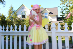 Size: 1920x1280 | Tagged: safe, artist:cozplaisensei, fluttershy, human, cosplay, irl, irl human, photo