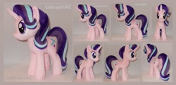 Size: 2748x1332 | Tagged: safe, artist:calusariac, starlight glimmer, pony, irl, photo, plushie, solo