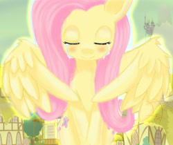 Size: 4500x3775 | Tagged: safe, artist:igenenigma, fluttershy, pegasus, pony, crying, female, mare, solo