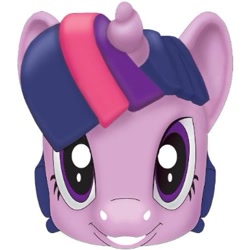 Size: 385x385 | Tagged: safe, derpibooru import, twilight sparkle, pony, unicorn, female, mare, mask, multicolored mane, purple coat, solo