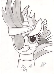 Size: 2550x3507 | Tagged: safe, artist:ulisesdarklight., derpibooru import, twilight sparkle, future twilight, solo, traditional art