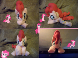 Size: 900x678 | Tagged: safe, artist:crackle486, pinkie pie, irl, photo, plushie