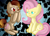 Size: 1024x736 | Tagged: safe, artist:zanzabar13, fluttershy, oc, pegasus, pony, watermark