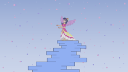 Size: 1024x576 | Tagged: safe, artist:trinityinyang, derpibooru import, twilight sparkle, twilight sparkle (alicorn), alicorn, human, cardcaptor sakura, humanized, solo, winged humanization