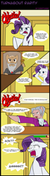 Size: 1049x3692 | Tagged: safe, artist:icesticker, rarity, pony, unicorn, rarity investigates, ace attorney, comic, judge, miles edgeworth, objection, parody, phoenix wright, ponified