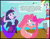 Size: 2770x2136 | Tagged: safe, artist:physicrodrigo, derpibooru import, edit, editor:rmzero, part of a series, part of a set, pinkie pie, rainbow dash, twilight sparkle, angler fish, mermaid, series:equestria mermaids, equestria girls, boots, clothes, curse, cursed, cutie mark, day, dialogue, dr. wily, dress, mermaidized, ocean, pail, scales, self ponidox, shoes, species swap, text, transformation