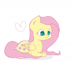 Size: 1804x1564 | Tagged: safe, artist:liliana362, fluttershy, pegasus, pony, female, heart, mare, solo