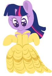 Size: 273x399 | Tagged: safe, artist:xx-wave, derpibooru import, twilight sparkle, pony, unicorn, female, mare, multicolored mane, purple coat, solo