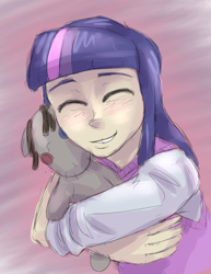 Size: 770x1000 | Tagged: safe, artist:7nights, derpibooru import, smarty pants, twilight sparkle, human, humanized, solo