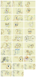 Size: 1280x2706 | Tagged: safe, artist:snapai, derpy hooves, doctor whooves, pegasus, pony, doctor who, donna noble, female, mare, memory loss, parody, sad, tardis, wilfred