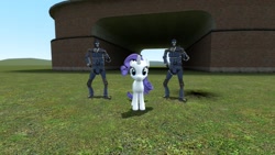 Size: 960x540 | Tagged: safe, rarity, pony, robot, unicorn, crossover, mann vs machine, spy, team fortress 2