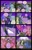 Size: 2000x3152 | Tagged: safe, artist:mlp-silver-quill, derpibooru import, twilight sparkle, twilight sparkle (alicorn), oc, oc:clutterstep, alicorn, pony, comic:a princess' tears, comic, droste maze, female, glowing eyes, karma, mare, medic, peach dream, royal guard, sadism, sin of pride, top tier, tyrant sparkle, uh oh, you monster