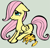 Size: 759x732 | Tagged: safe, artist:kittenshy, fluttershy, pegasus, pikachu, pony, crossover, pokémon, sitting