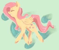 Size: 2048x1738 | Tagged: safe, artist:haicasio, fluttershy, pegasus, pony, female, mare, pink mane, solo, yellow coat