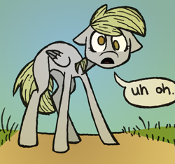 Size: 1181x1107 | Tagged: safe, artist:quintessentially-peculiar, derpy hooves, pegasus, pony, solo, tumblr:ask little derpy