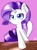 Size: 3850x5250 | Tagged: safe, artist:kawaiipony2, rarity, pony, unicorn, female, horn, mare, solo, white coat