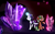 Size: 2326x1435 | Tagged: safe, artist:equie, rarity, oc, oc:equie, alicorn, pony, unicorn, alicorn oc, crystal, glowing horn