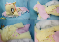 Size: 2910x2056 | Tagged: safe, artist:bluepaws21, fluttershy, beanie (plushie), irl, photo, plushie