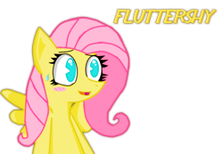 Size: 1354x938 | Tagged: safe, artist:shadowbolt97, fluttershy, pegasus, pony, female, mare, solo, sweatdrop