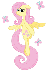 Size: 1024x1505 | Tagged: safe, artist:istilllikegamecubes, fluttershy, pegasus, pony, female, mare, pink mane, solo, yellow coat