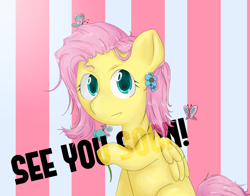 Size: 800x628 | Tagged: safe, artist:invader-sickness, fluttershy, pegasus, pony, female, mare, microphone, solo