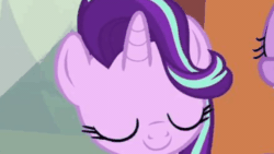 Size: 1000x562 | Tagged: safe, screencap, starlight glimmer, pony, eyes closed, face