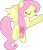 Size: 1024x1191 | Tagged: safe, artist:petalierre, fluttershy, pegasus, pony, alternate hairstyle, female, mare, solo