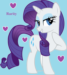 Size: 845x945 | Tagged: safe, rarity, pony, unicorn, fashion, generosity, paint, solo