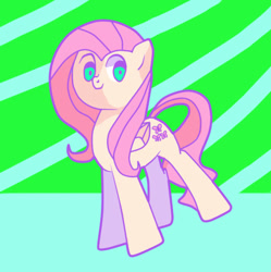 Size: 426x428 | Tagged: safe, artist:mori, fluttershy, pegasus, pony, female, mare, pixiv, solo