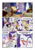 Size: 800x1131 | Tagged: safe, artist:mister-saugrenu, rarity, sweetie belle, pony, unicorn, comic:art block, carousel boutique, comic, magic, mannequin, sweetie belle's magic brings a great big smile, telekinesis