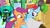 Size: 1920x1080 | Tagged: safe, derpibooru import, screencap, rainbow dash, scootaloo, pegasus, pony, the washouts (episode), discovery family logo, duo, female, filly, foal, mare, open mouth, poster