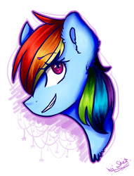 Size: 1280x1675 | Tagged: safe, artist:sket, derpibooru import, rainbow dash, pegasus, pony, smiling, solo