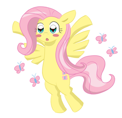 Size: 1691x1637 | Tagged: safe, artist:timorikawa, fluttershy, pegasus, pony, female, mare, pixiv, solo