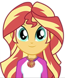 Size: 825x981 | Tagged: safe, artist:php77, editor:php77, sunset shimmer, equestria girls, geode of empathy, simple background, solo, transparent background