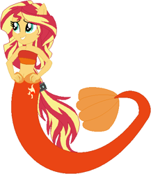 Size: 428x493 | Tagged: safe, artist:selenaede, artist:user15432, sunset shimmer, human, mermaid, equestria girls, base used, clothes, fins, hasbro, hasbro studios, mermaid tail, mermaidized, not fiery shimmer, ponied up, species swap, tail