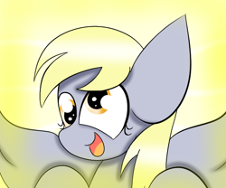 Size: 600x500 | Tagged: safe, artist:sugarcloud12, derpy hooves, pegasus, pony, happy, smiling, solo