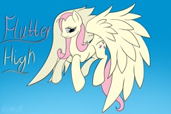 Size: 1095x730 | Tagged: safe, artist:xormak, fluttershy, pegasus, pony, cheering, cute, lineart, simple background, solo, typography