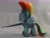 Size: 2809x2129 | Tagged: safe, artist:gryphyn-bloodheart, derpibooru import, rainbow dash, armor, brushable, crystal guard armor, custom, irl, jousting, jousting outfit, lance, photo, toy