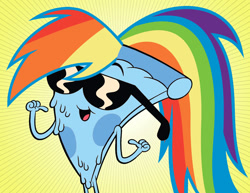 Size: 1142x880 | Tagged: safe, derpibooru import, rainbow dash, barely pony related, pizza, pizza steve, uncle grandpa, wat