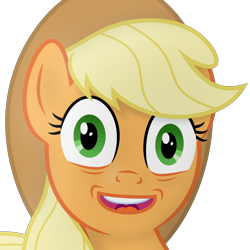 Size: 6000x6000 | Tagged: safe, artist:spitfire8520, applejack, earth pony, pony, .svg available, absurd resolution, close-up, meme, overly attached girlfriend, simple background, sleep is for the weak, solo, transparent background, vector