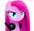 Size: 960x868 | Tagged: safe, artist:pink rose, pinkie pie, earth pony, pony, headphones, pinkamena diane pie, solo