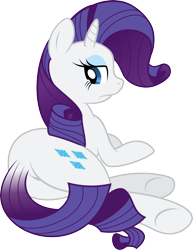 Size: 3784x4914 | Tagged: safe, artist:sunran80, rarity, pony, unicorn, female, looking at you, plot, prone, show accurate, simple background, solo