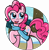 Size: 4000x4082 | Tagged: safe, artist:mahaugher, pinkie pie, earth pony, pony, absurd resolution, clothes, scarf, snow, snowfall, solo