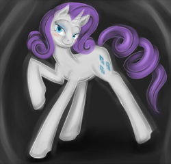 Size: 834x800 | Tagged: safe, artist:countaile, rarity, pony, unicorn, female, horn, mare, solo, white coat