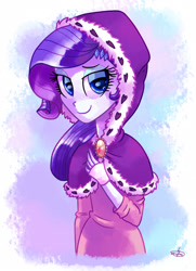 Size: 2000x2761 | Tagged: safe, artist:lightof-dawn, rarity, equestria girls, clothes, looking at you, signature, solo, style emulation, whitediamonds-ish