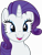 Size: 4460x5920 | Tagged: safe, artist:slb94, rarity, pony, unicorn, scare master, absurd resolution, cute, excited, raribetes, simple background, smiling, solo, transparent background, vector